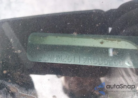 2009 Lincoln Mkz z USA, uszkodzony, nr VIN 3LNHM26T19R606260